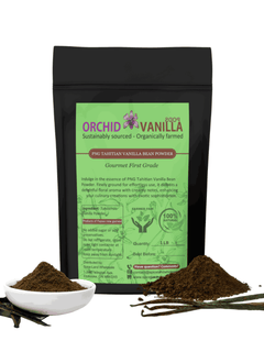 Tahitian Ground Vanilla Bean Powder <br> First Grade<BR>-6