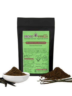 Tahitian Ground Vanilla Bean Powder <br> First Grade<BR>-7
