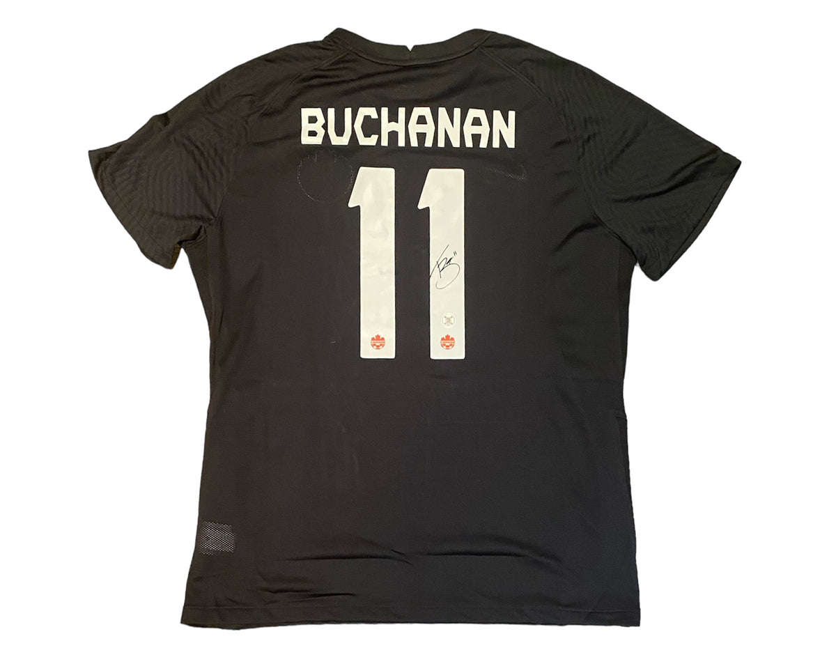 Tajon Buchanan Autographed Canada Men's National Team Nike Replica Jersey