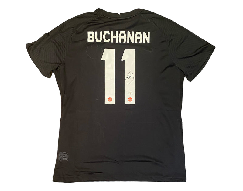 Tajon Buchanan Autographed Canada Men's National Team Nike Replica Jersey-1