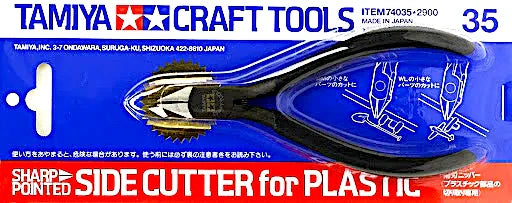 Tamiya Sharp Point Side Cutter Nipper 74035-1
