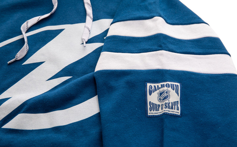Tampa Bay Lightning Varsity Retro Style Hoodie-4