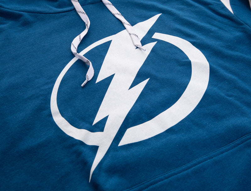 Tampa Bay Lightning Varsity Retro Style Hoodie-5