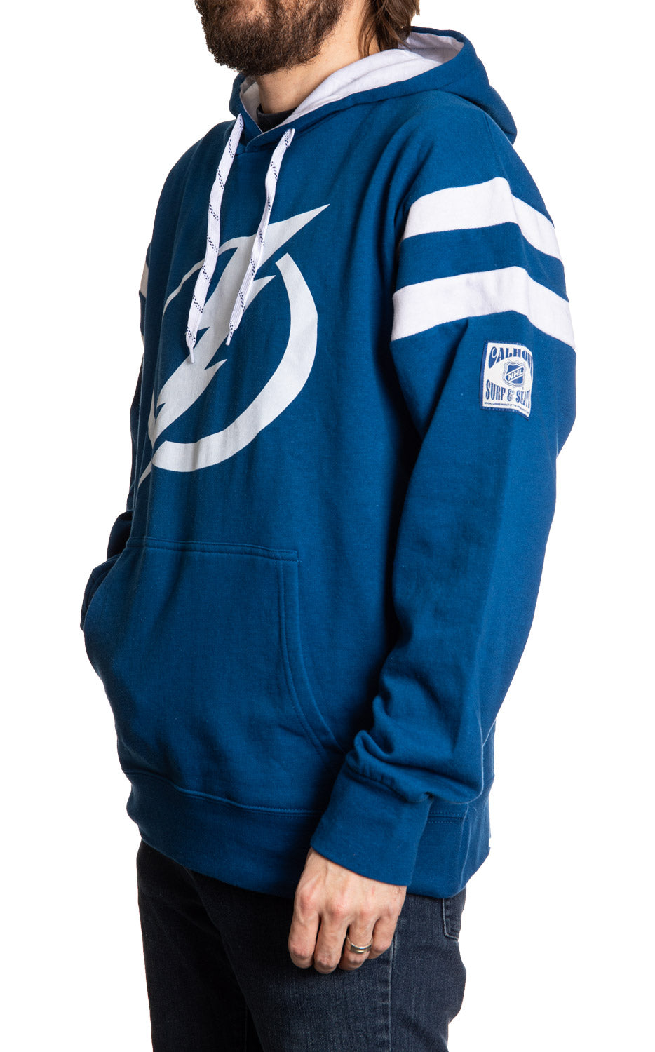Tampa Bay Lightning Varsity Retro Style Hoodie-2