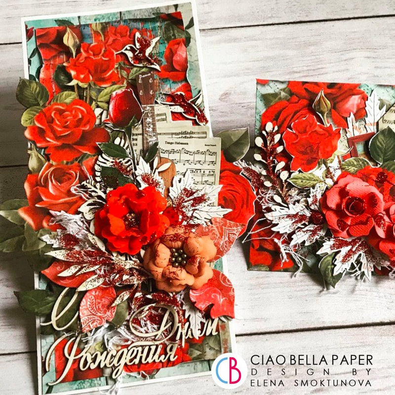 Ciao Bella Tango Paper Pad 6"x6" 24/Pkg-10