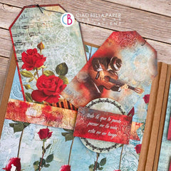 Ciao Bella Tango Paper Pad 6"x6" 24/Pkg-11