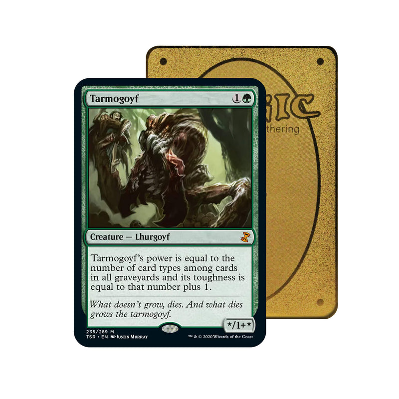 Tarmogoyf Metal Orica Card-1
