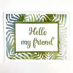 The Crafters Workshop A2 Butterfly Ferns Frames-3