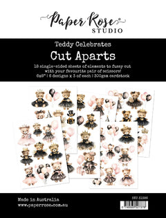 Paquete de papel para recortar Teddy Celebrates 31386-1