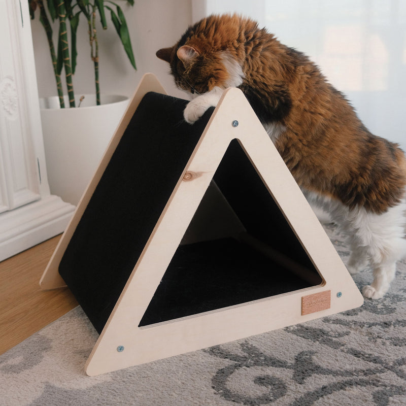 Noba Origin Scratchable Teepee Cat House-2