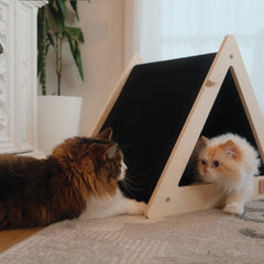 Noba Origin Scratchable Teepee Cat House-3