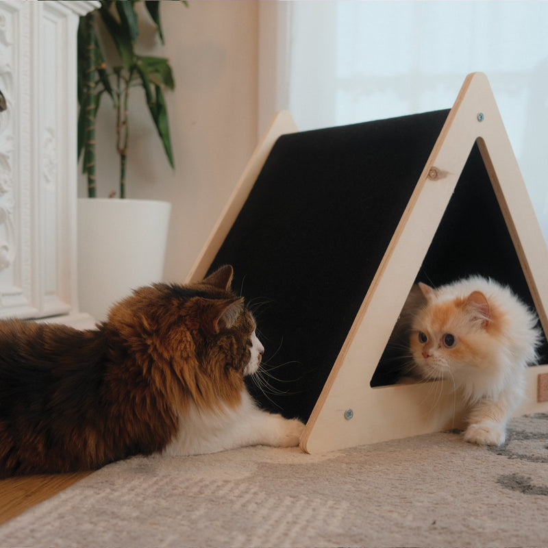 Noba Origin Scratchable Teepee Cat House-3
