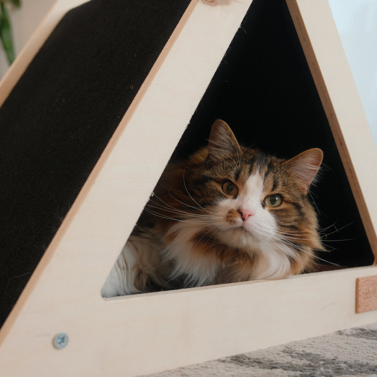 Noba Origin Scratchable Teepee Cat House-4