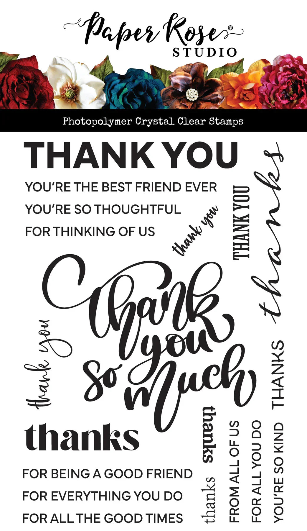 Thank You Clear Stamps 34401-1