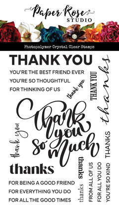 Thank You Clear Stamps 34401-1