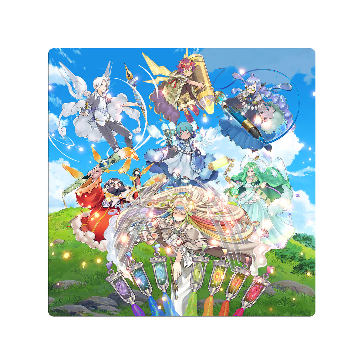The Weather Painter Rainbow - Double Mat-1