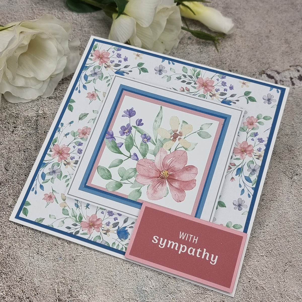 The Paper Boutique Sunny Gardens Bloc de papier 20 x 20 cm-24