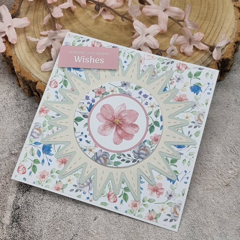 The Paper Boutique Sunny Gardens Bloc de papier 20 x 20 cm-23