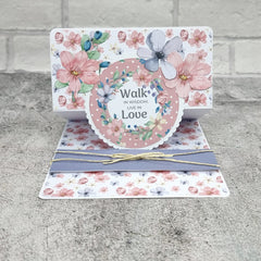 The Paper Boutique Sunny Gardens Bloc de papier 20 x 20 cm-20