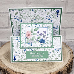 The Paper Boutique Sunny Gardens Bloc de papier 20 x 20 cm-19