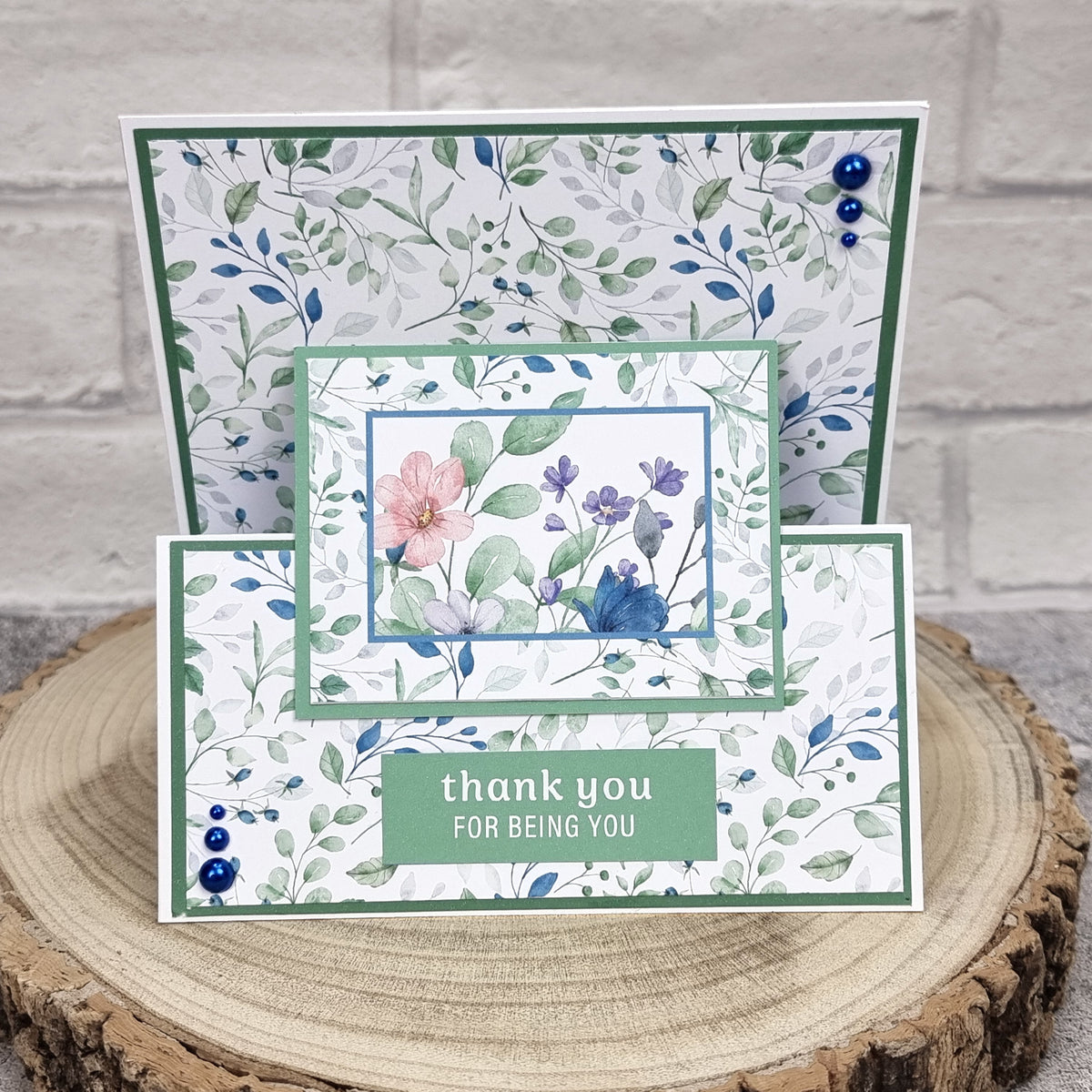 The Paper Boutique Sunny Gardens Bloc de papier 20 x 20 cm-19