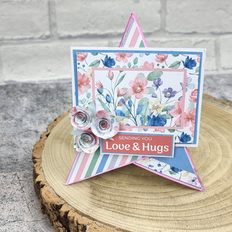 The Paper Boutique Sunny Gardens Bloc de papier 20 x 20 cm-12