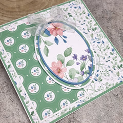 Bloc de cartes instantanées The Paper Boutique Sunny Gardens 20,3 x 20,3 cm-3