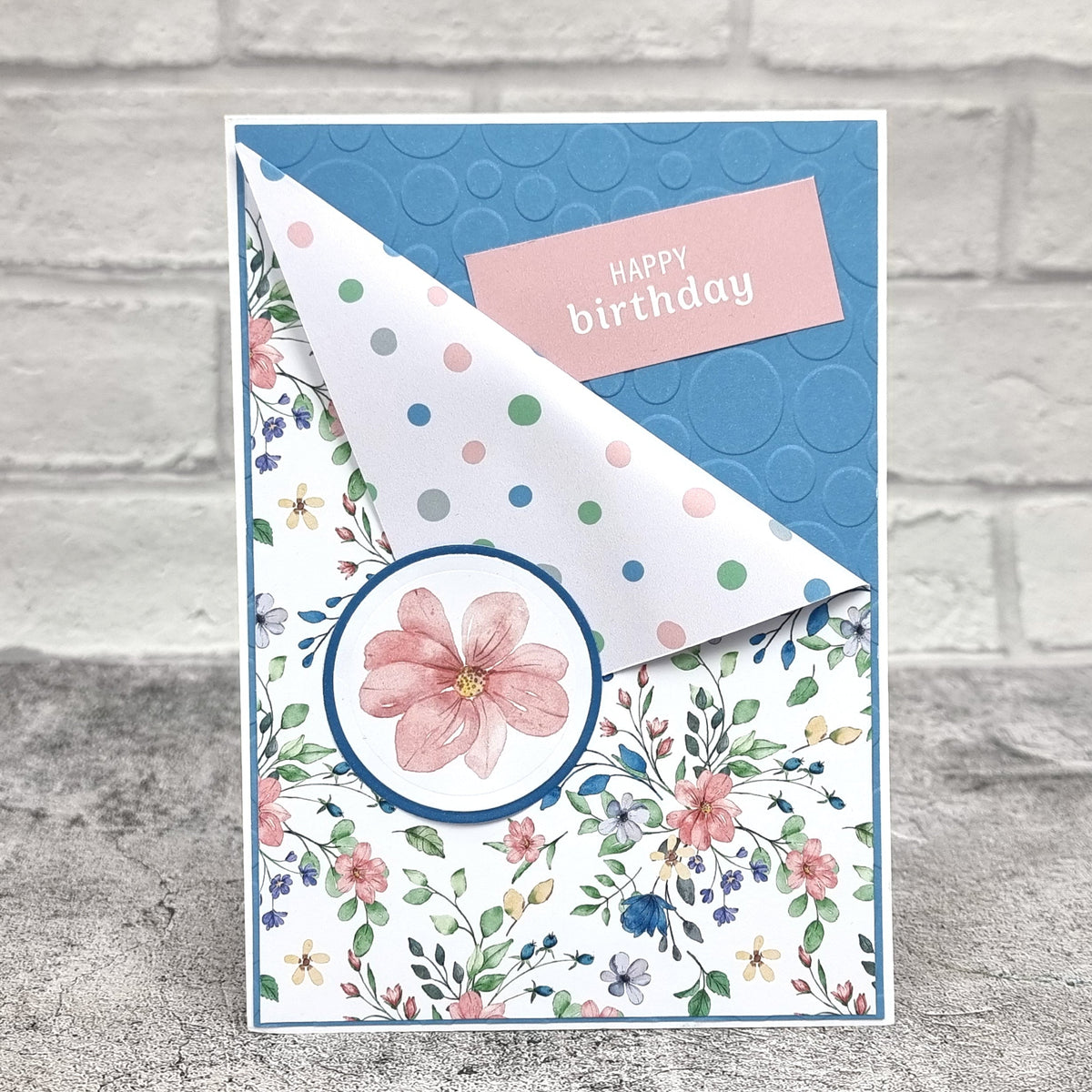 The Paper Boutique Sunny Gardens Bloc de papier 20 x 20 cm-9