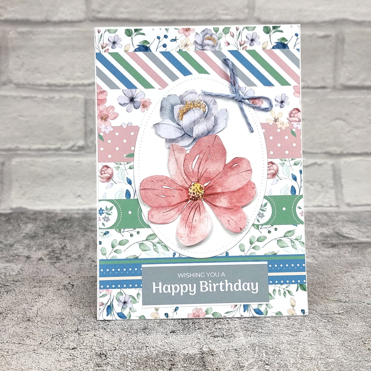 The Paper Boutique Sunny Gardens Bloc de papier 20 x 20 cm-6