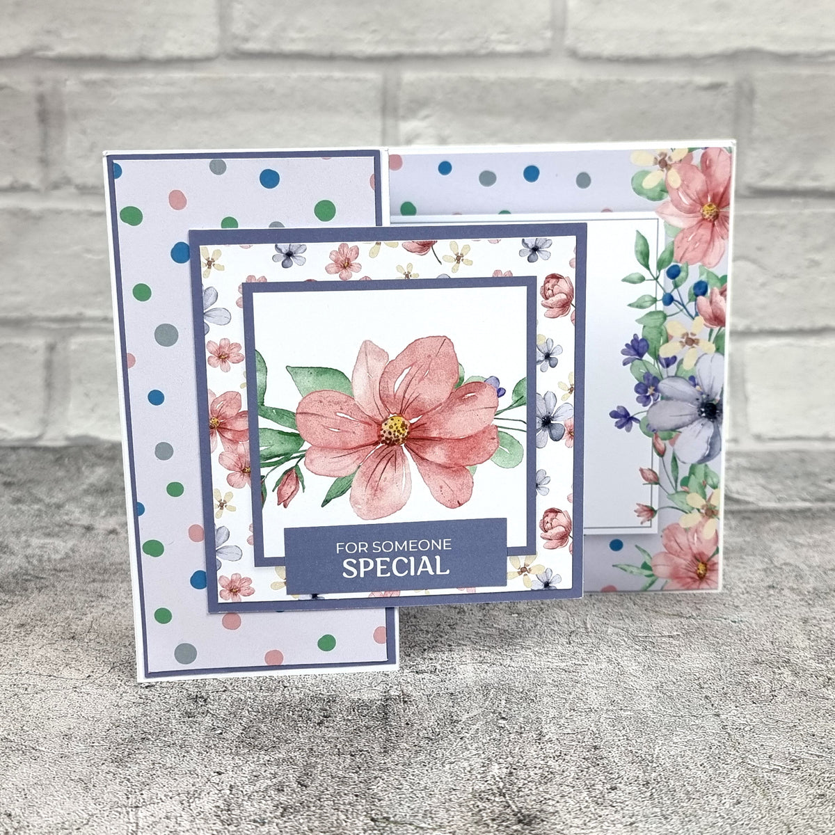 The Paper Boutique Sunny Gardens Bloc de papier 20 x 20 cm-2