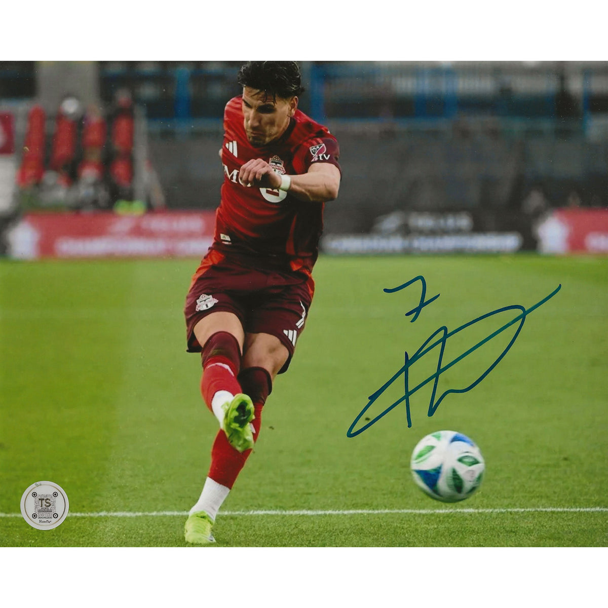 Theo Corbeanu Autographed Toronto FC 8x10 Photo-1