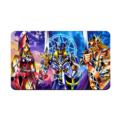 Three Musketeers of Face Cards Playmat-1
