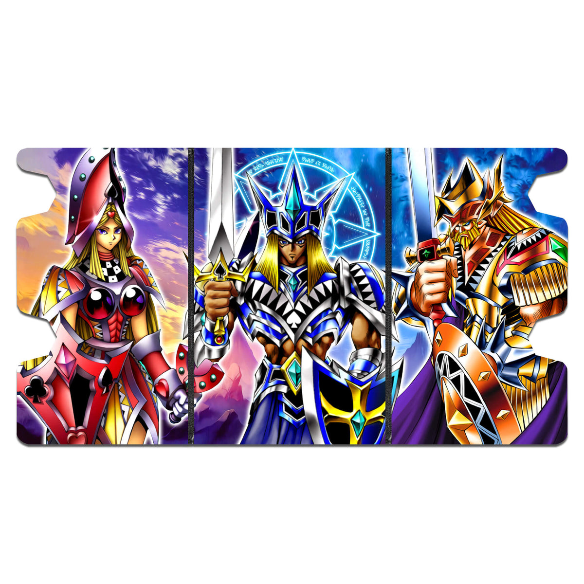 Three Musketeers of Face Cards - Mach 3 Deck Box-2