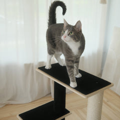 Noba Modern Plywood 2-Level Cat Tree-8