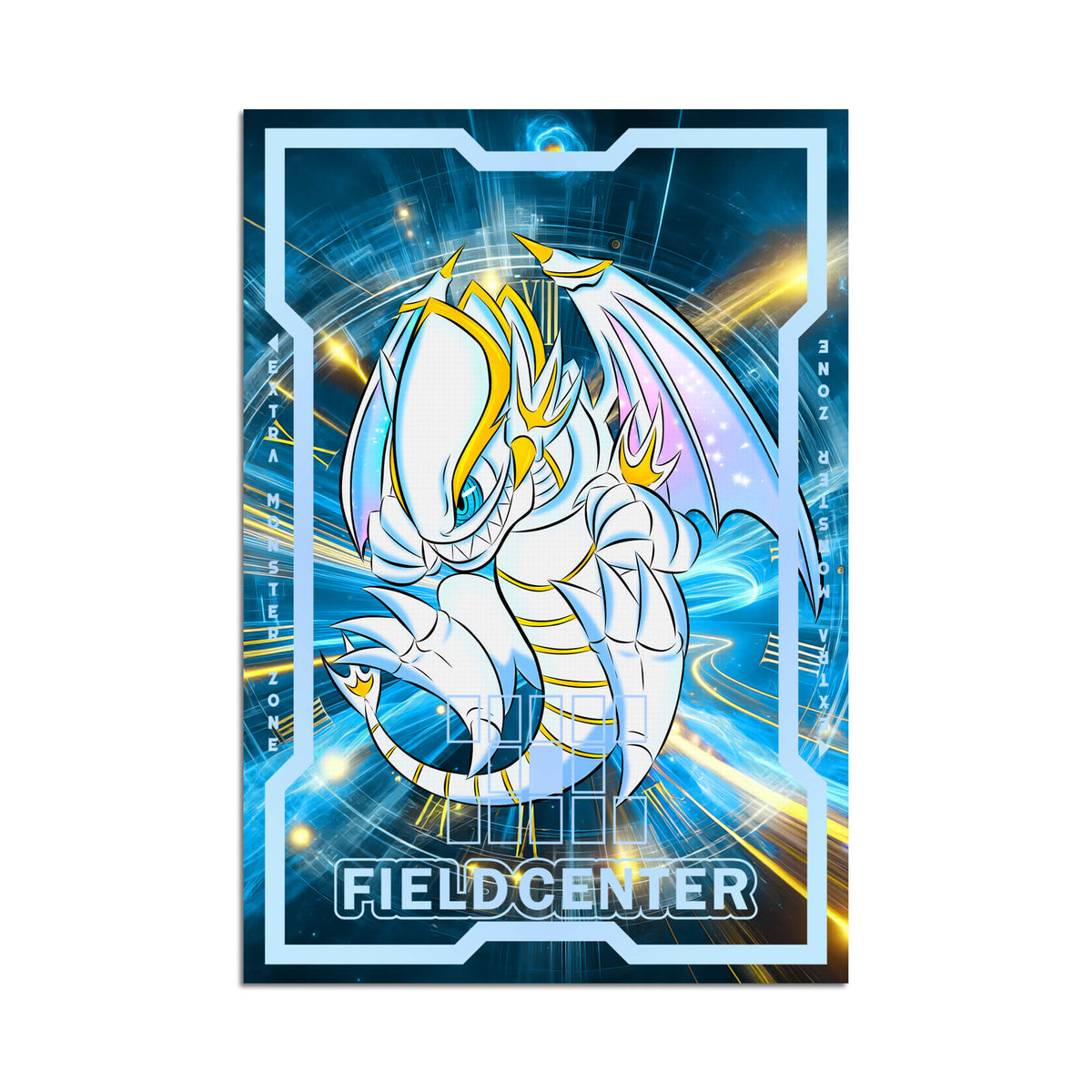 Toon Blue Eyes Spirit Dragon Metal Field Center-1