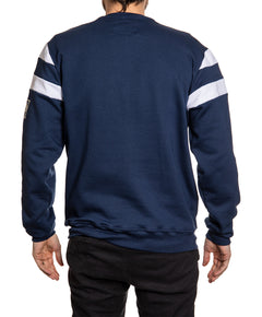 Toronto Maple Leafs Varsity Retro Style Crewneck Sweatshirt-3