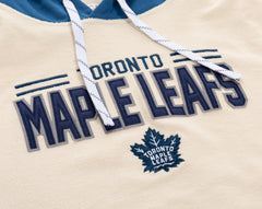 Toronto Maple Leafs NHL Unisex Reverse Terry Retro Premium Hoodie-5