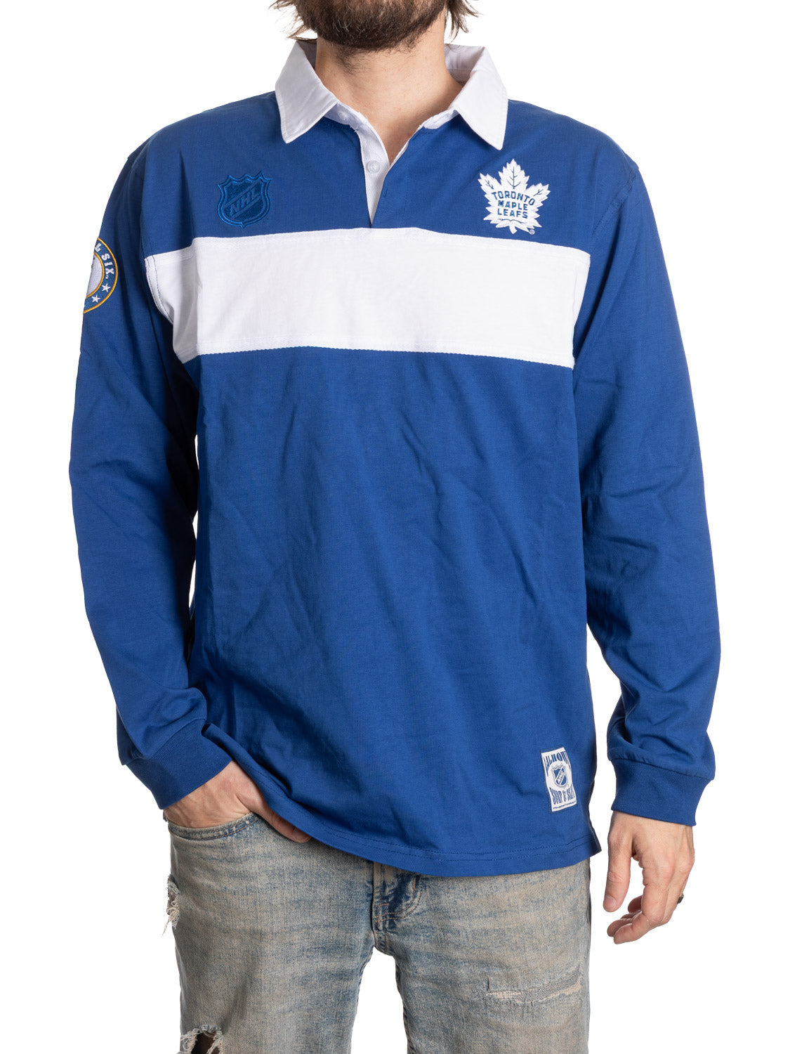 Toronto Maple Leafs Rugby Shirt-1