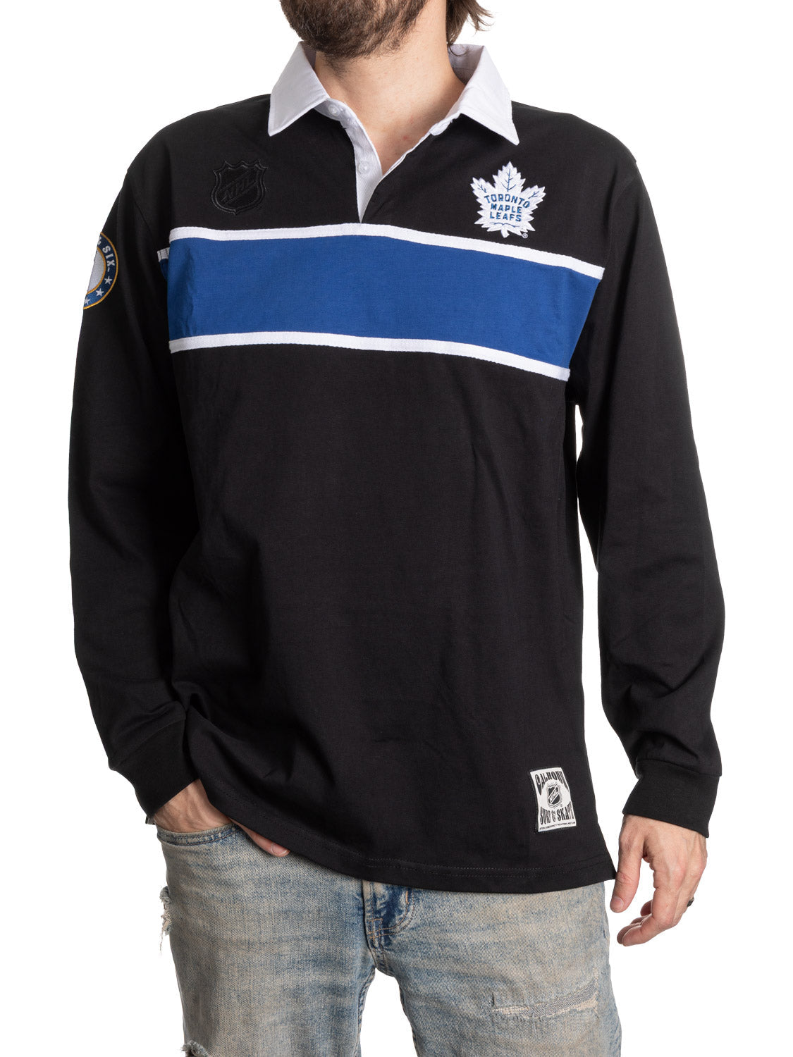 Toronto Maple Leafs Rugby Shirt Blackout Edition-1