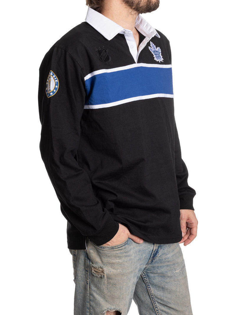 Toronto Maple Leafs Rugby Shirt Blackout Edition-3