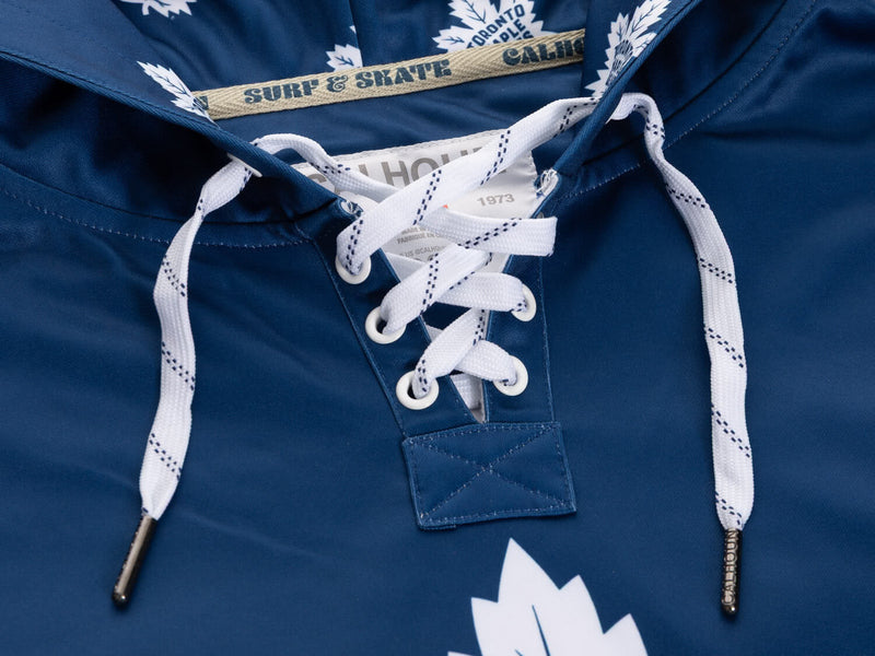 Toronto Maple Leafs Hockey Lace Hoodie-4