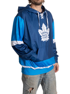 Toronto Maple Leafs Hockey Lace Hoodie-6