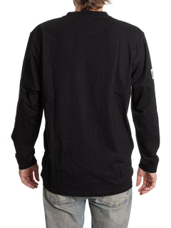 Toronto Maple Leafs Long Sleeve Henley Blackout Edition-2