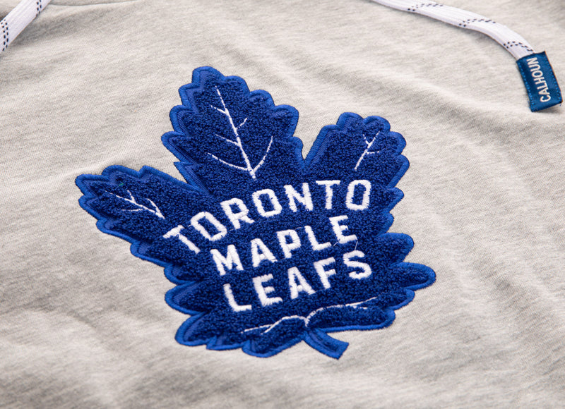 Toronto Maple Leafs "Muskoka Style" Premium Chenille Woven Logo Hoodie-4