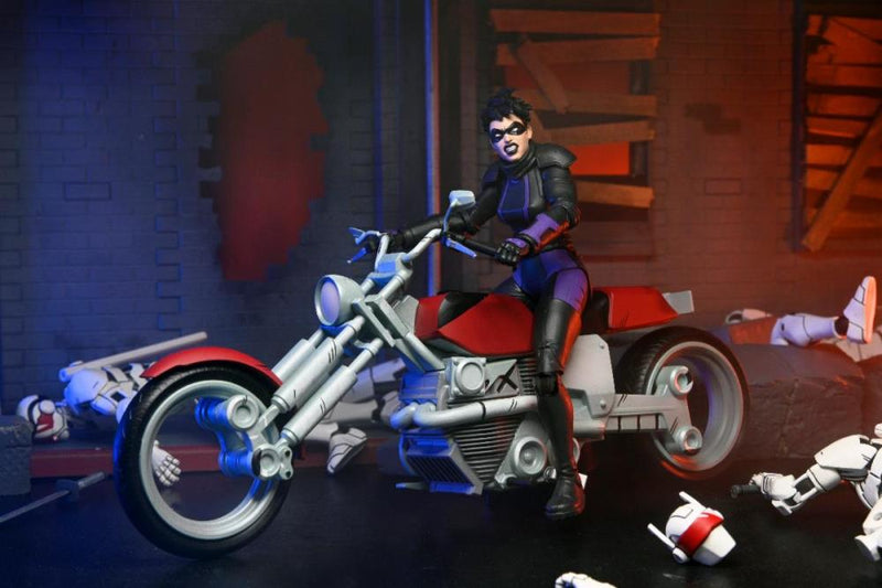Teenage Mutant Ninja Turtles: The Last Ronin Casey Marie Action Figure with Motorcycle-1