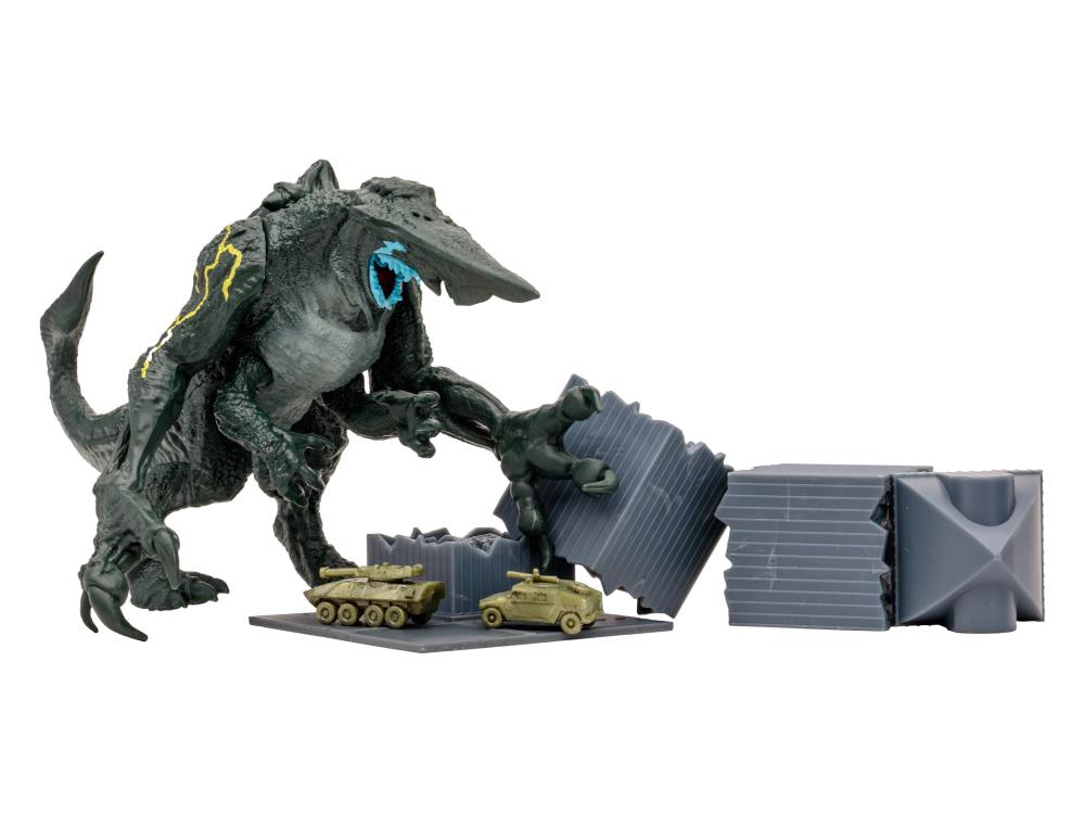 Pacific Rim: Aftermath Knifehead 4" Action Figure Playset with Comic-12