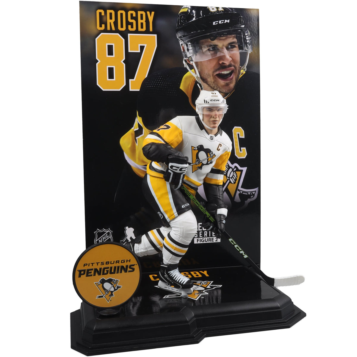 Sidney Crosby (Pittsburgh Penguins) NHL 7" Figure McFarlane's SportsPicks ( CHASE / Platinum )-11