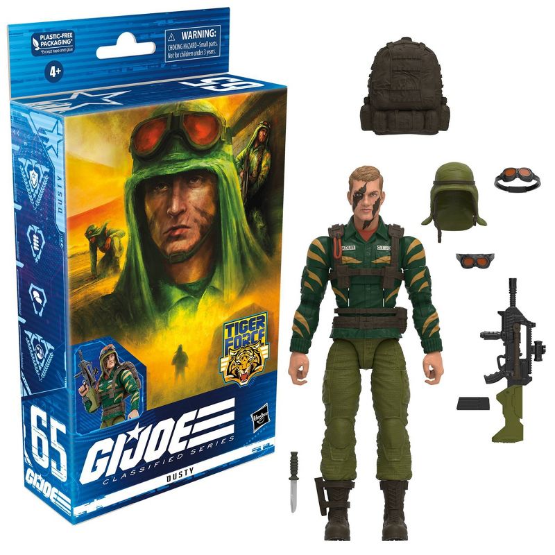 G.I. Joe Classified Series Tiger Force Dusty Action Figure - Exclusive-2