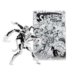 Superman Comics Sketch Edition (Page Punchers: Ghost of Krypton) 7" 4-Pack Gold Label Figure-5
