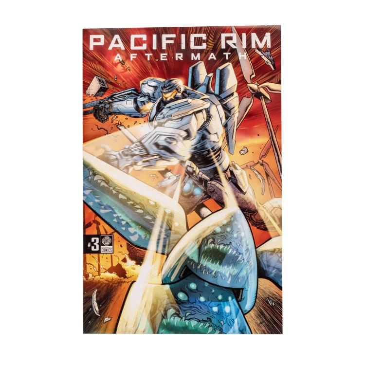Pacific Rim: Aftermath Otachi 4" Action Figure Playset with Comic-4